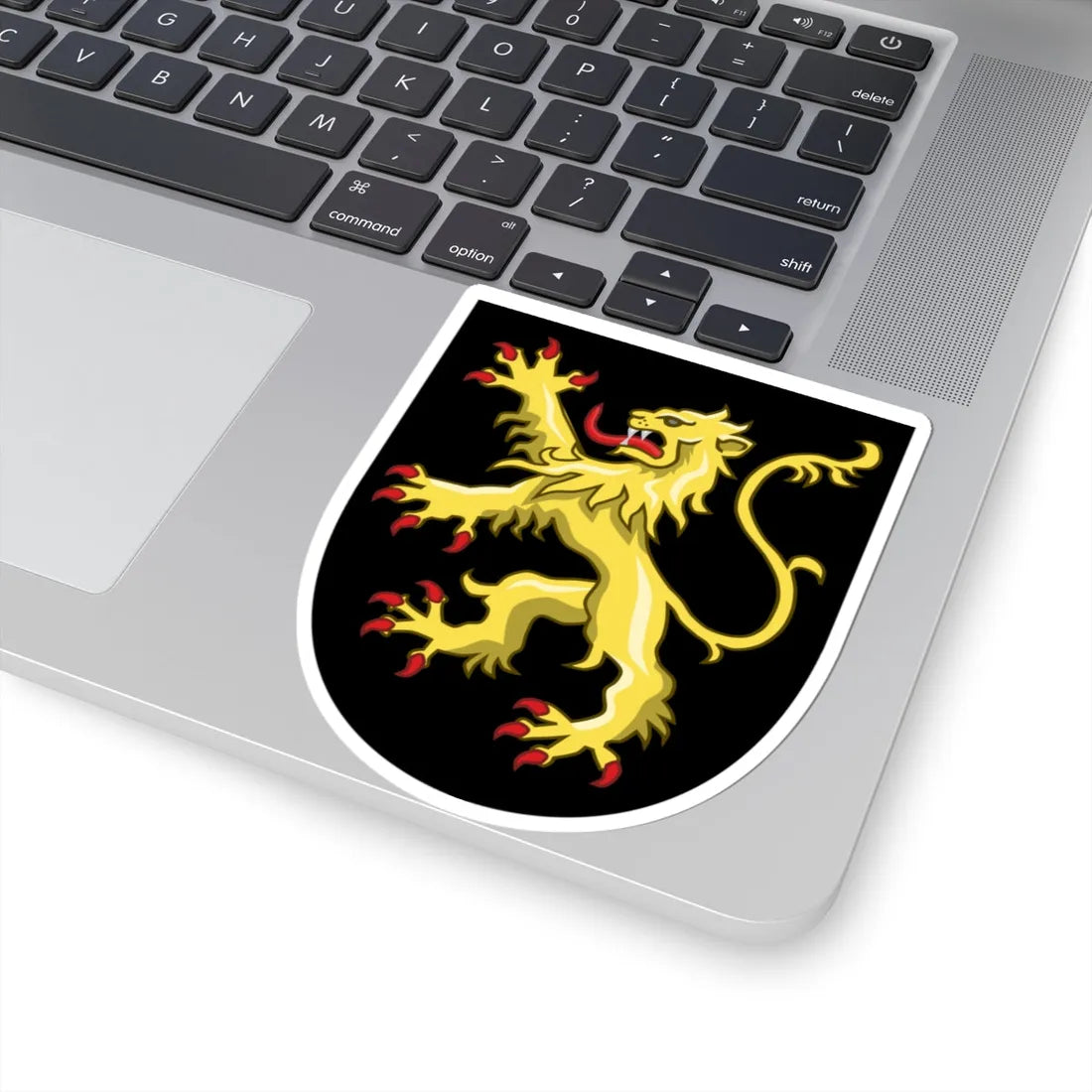 EU Member States CoA Series- Belgium (Belgium) (Coat of Arms) STICKER Vinyl Kiss-Cut Decal - The Sticker Space