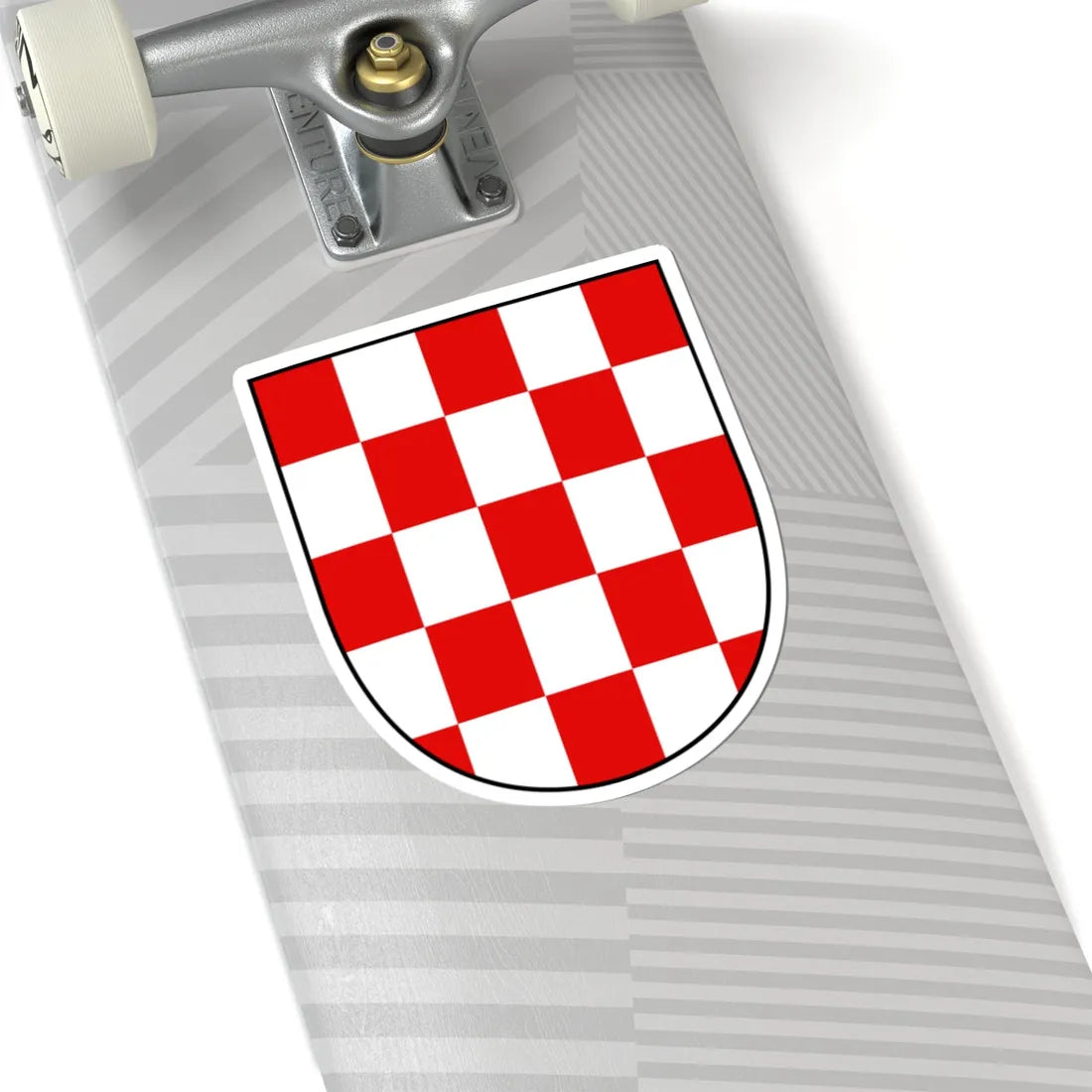 EU Member States CoA Series- Croatia (Croatia) (Coat of Arms) STICKER Vinyl Kiss-Cut Decal - The Sticker Space