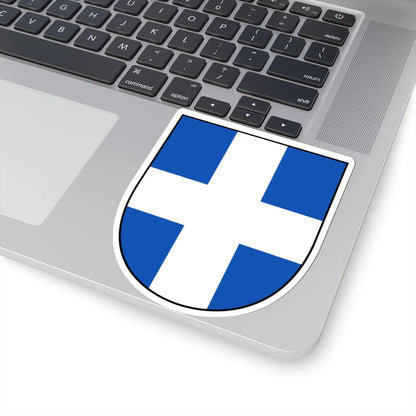 EU Member States CoA Series- Greece (Greece) (Coat of Arms) STICKER Vinyl Kiss-Cut Decal - The Sticker Space