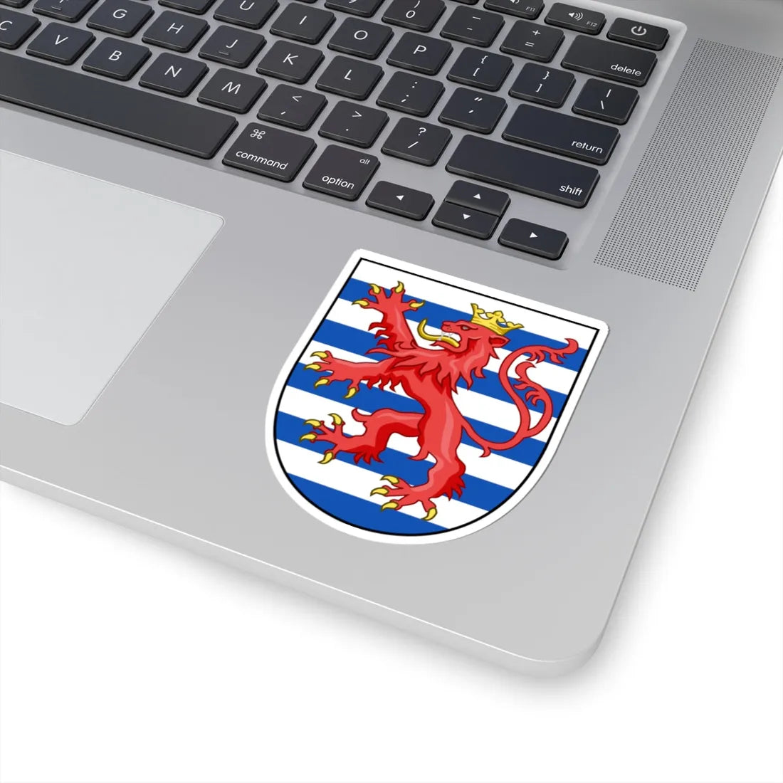 EU Member States CoA Series- Luxembourg (Luxembourg) (Coat of Arms) STICKER Vinyl Kiss-Cut Decal - The Sticker Space