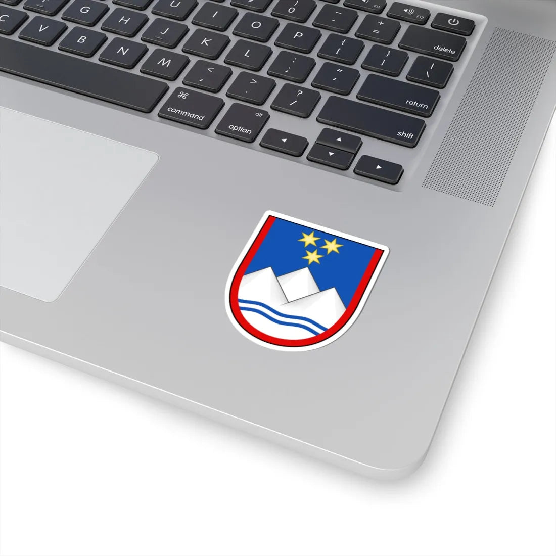 EU Member States CoA Series- Slovenia (Slovenia) (Coat of Arms) STICKER Vinyl Kiss-Cut Decal - The Sticker Space