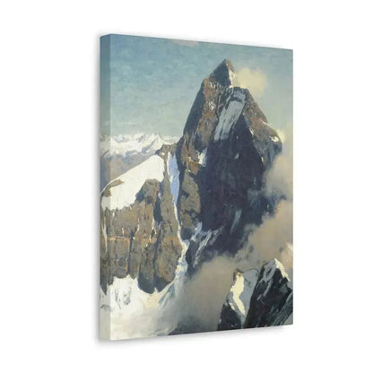 Eugen Bracht (1842-1921) Das Matterhorn von Westen 1907 - Canvas Wall Art - The Sticker Space