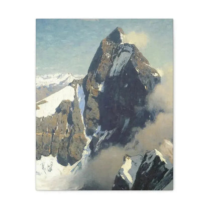 Eugen Bracht (1842-1921) Das Matterhorn von Westen 1907 - Canvas Wall Art - The Sticker Space