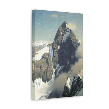 Eugen Bracht (1842-1921) Das Matterhorn von Westen 1907 - Canvas Wall Art - The Sticker Space