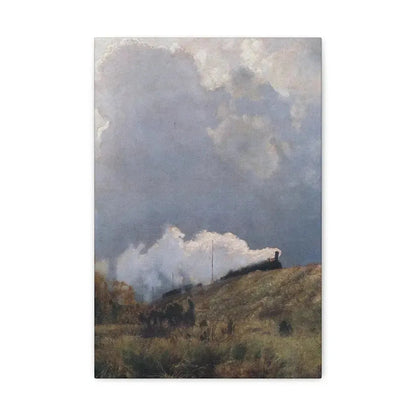 Eugen Bracht (1842-1921) Durch die Heide 1890 - Canvas Wall Art 12" x 18" 1.25" - The Sticker Space