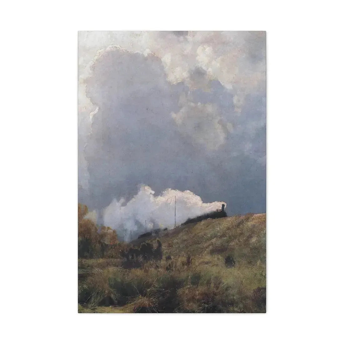 Eugen Bracht (1842-1921) Durch die Heide 1890 - Canvas Wall Art 24″ x 36″ 1.25" - The Sticker Space