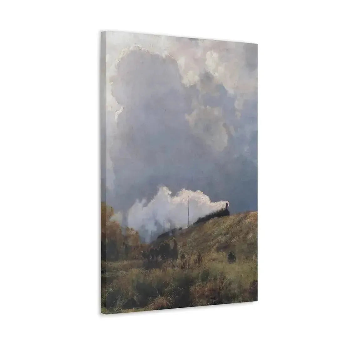 Eugen Bracht (1842-1921) Durch die Heide 1890 - Canvas Wall Art - The Sticker Space