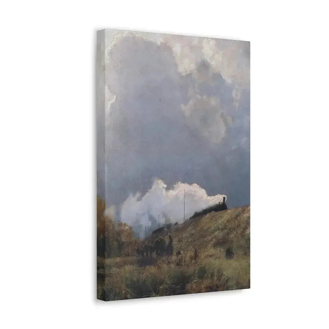 Eugen Bracht (1842-1921) Durch die Heide 1890 - Canvas Wall Art - The Sticker Space