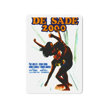 EUGENIE DE SADE 1973 Movie Poster - Refrigerator Magnet - The Sticker Space