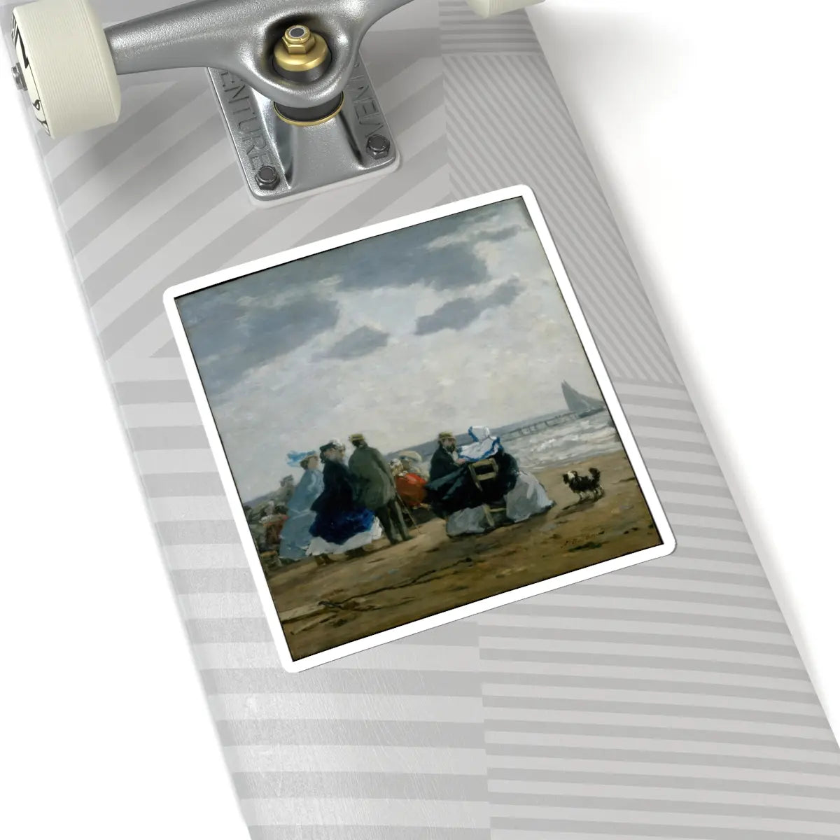 SKU:TSS-STICK-GNBDN-6X6-3 Sizes:6" × 6" Types:White