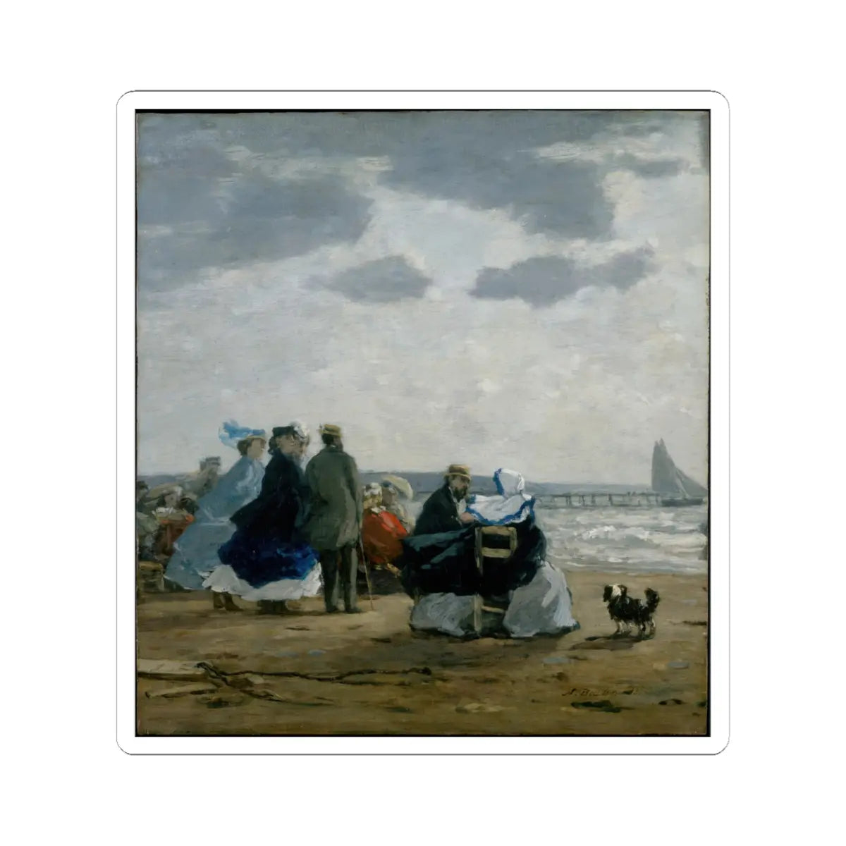 SKU:TSS-STICK-GNBDN-6X6-3 Sizes:6" × 6" Types:White