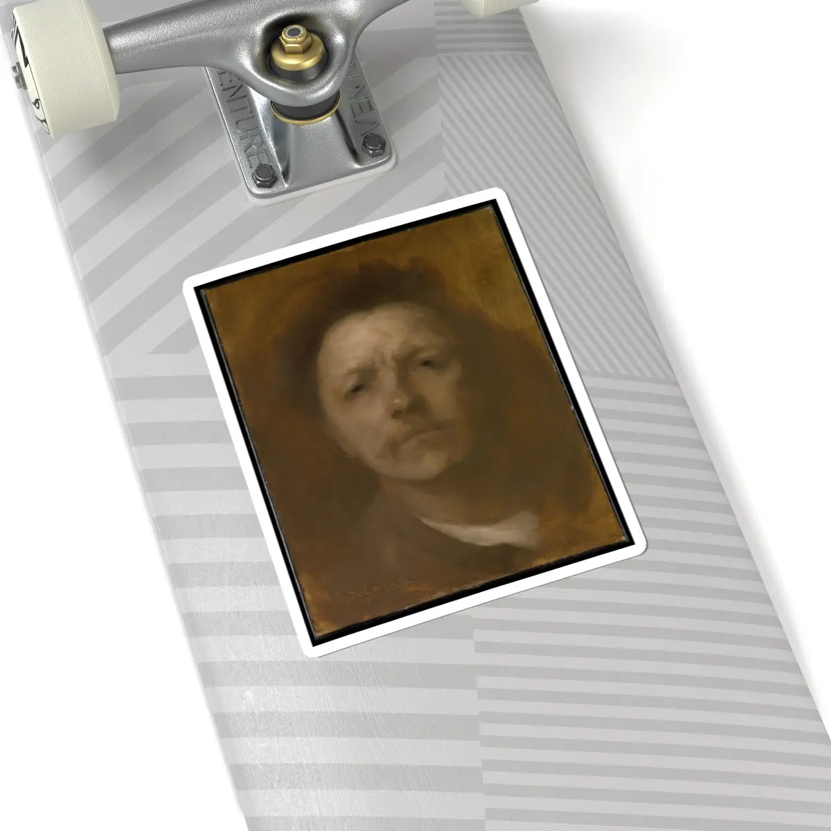 SKU:TSS-STICK-GNCRR-6X6-1N0XK Sizes:6" × 6" Types:White