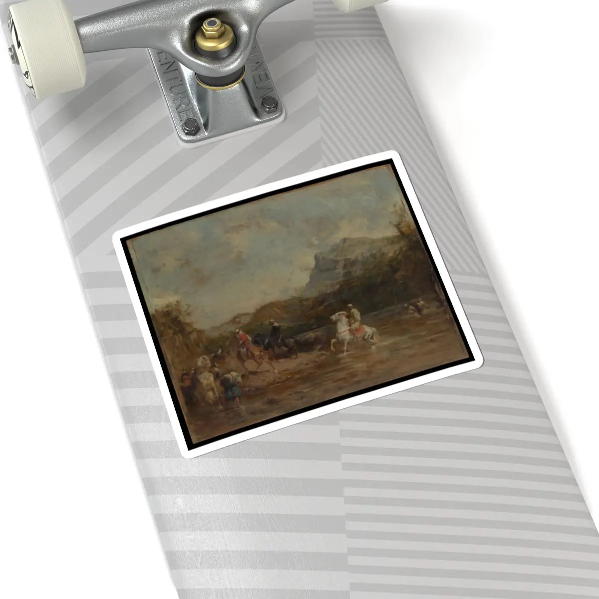 SKU:TSS-STICK-GNFRM-6X6-1N0XY Sizes:6" × 6" Types:White
