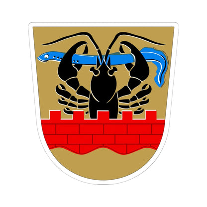 Eurajoki.vaakuna (Finland) (Coat of Arms) STICKER Vinyl Kiss-Cut Decal - The Sticker Space