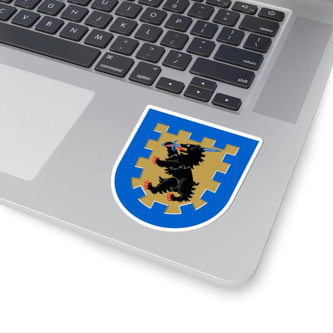 Eura.vaakuna (Finland) (Coat of Arms) STICKER Vinyl Kiss-Cut Decal - The Sticker Space