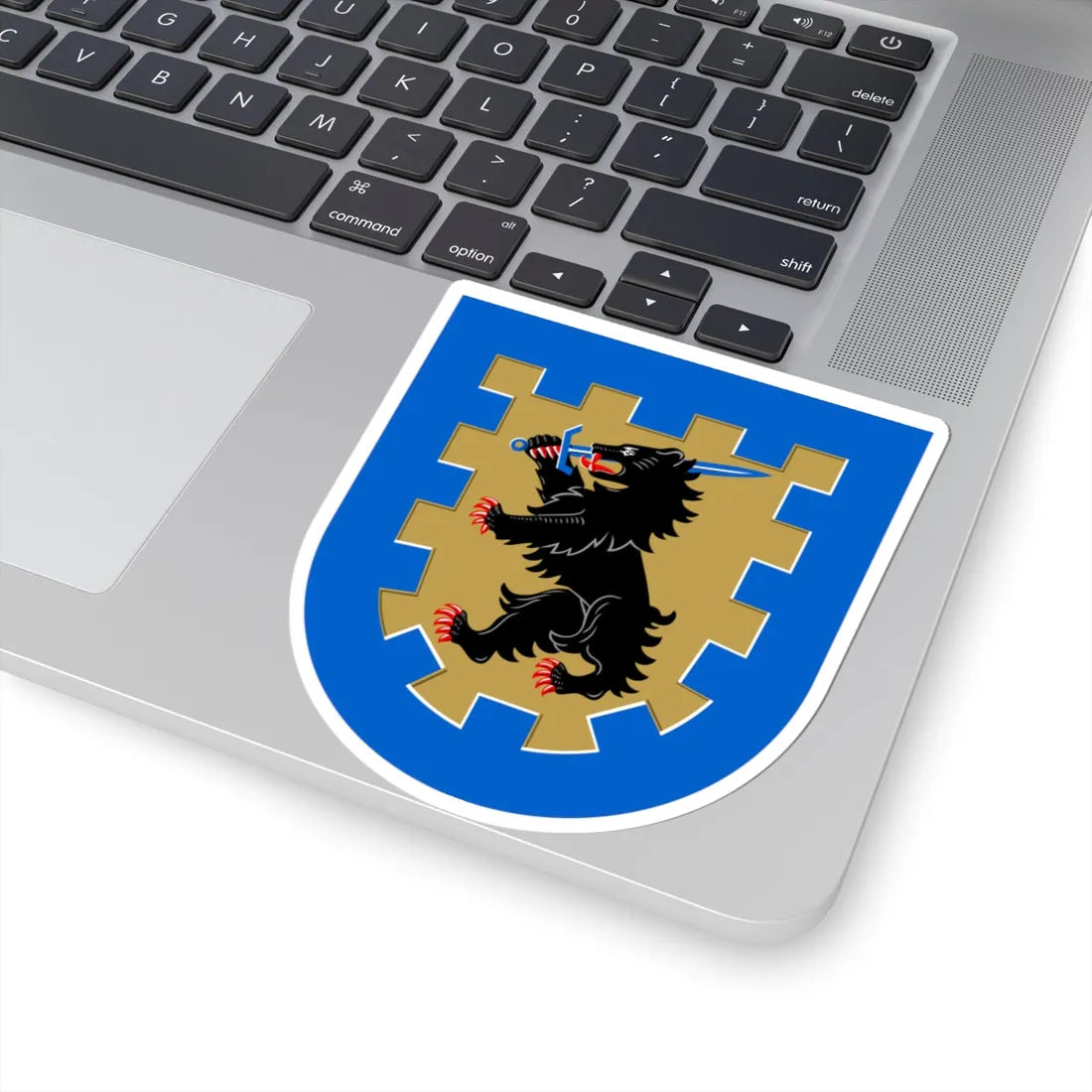 Eura.vaakuna (Finland) (Coat of Arms) STICKER Vinyl Kiss-Cut Decal - The Sticker Space