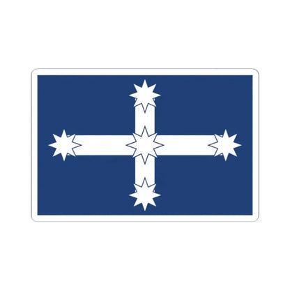 Eureka Flag (Australia) STICKER Vinyl Kiss-Cut Decal 2 Inch White - The Sticker Space