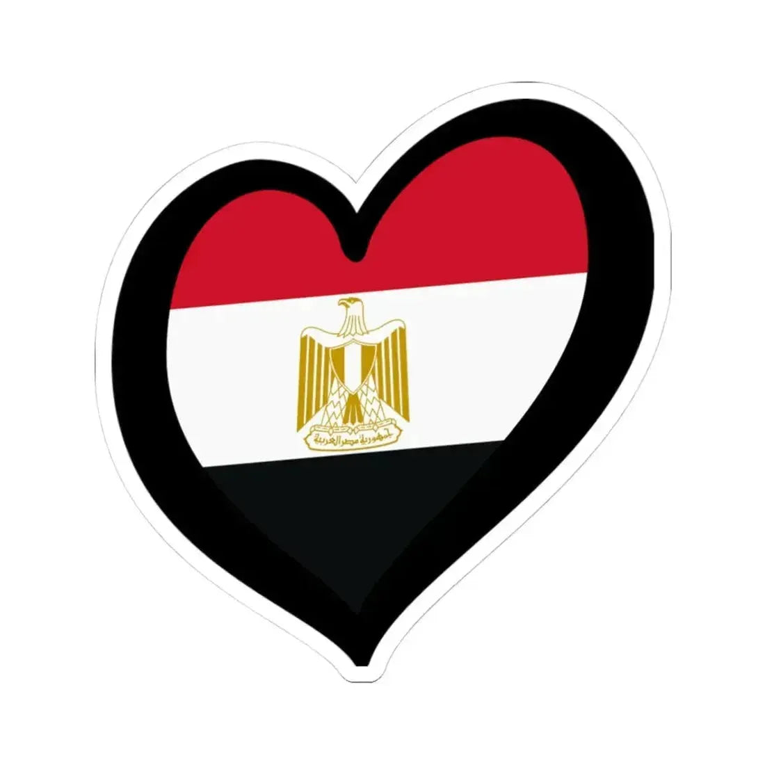 EuroEgipto (Egypt) STICKER Vinyl Kiss-Cut Decal 3 Inch White - The Sticker Space