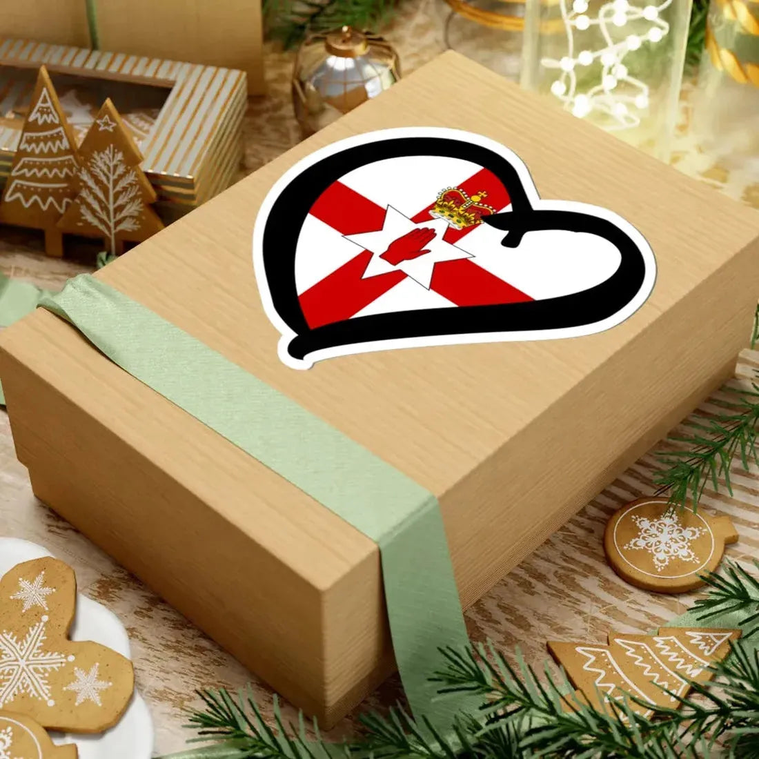 EuroIrlanda del NorteAnterior (Ireland) STICKER Vinyl Kiss-Cut Decal - The Sticker Space