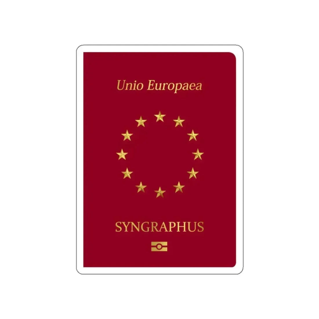 Europass STICKER Vinyl Die-Cut Decal 2 Inch - The Sticker Space