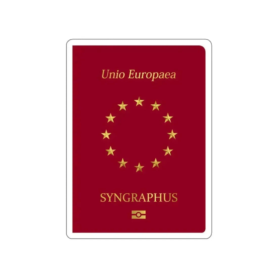 Europass STICKER Vinyl Die-Cut Decal 4 Inch - The Sticker Space