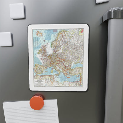 Europe (1957) (Map) Refrigerator Magnet-The Sticker Space