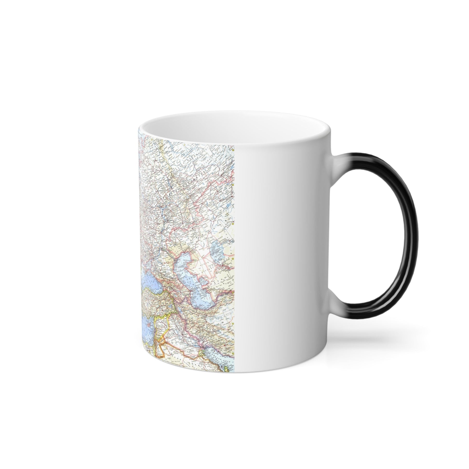 Europe (1962) (Map) Color Changing Mug 11oz-11oz-The Sticker Space