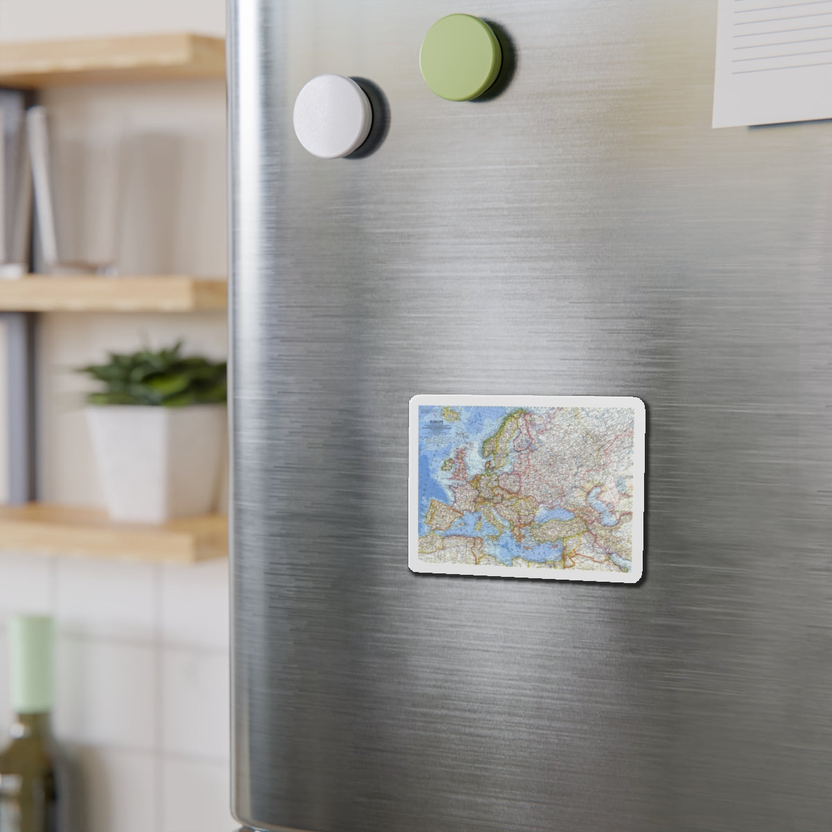 Europe (1962) (Map) Refrigerator Magnet-The Sticker Space