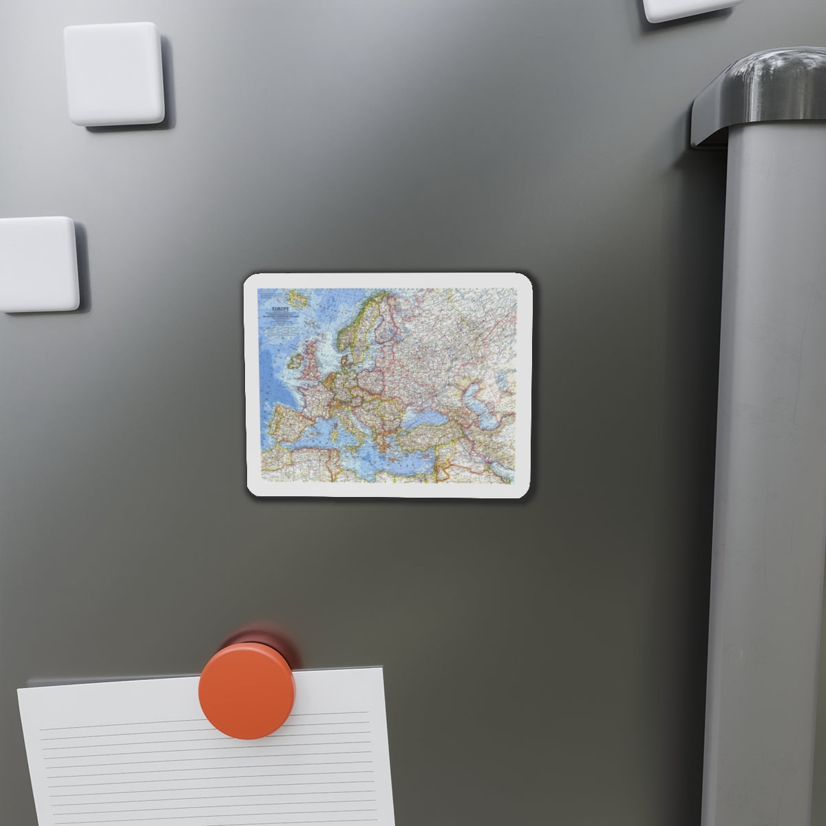 Europe (1962) (Map) Refrigerator Magnet-The Sticker Space