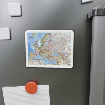 Europe (1962) (Map) Refrigerator Magnet-The Sticker Space