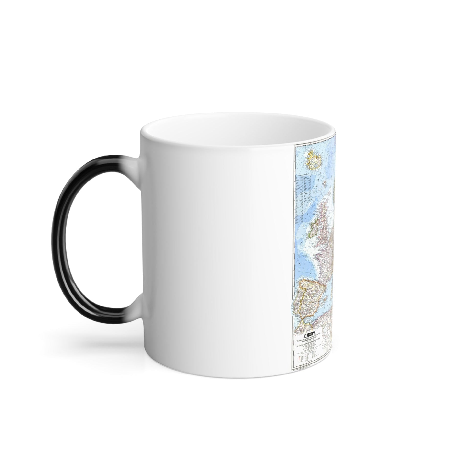 Europe (1969) (Map) Color Changing Mug 11oz-11oz-The Sticker Space