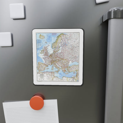 Europe (1969) (Map) Refrigerator Magnet-The Sticker Space