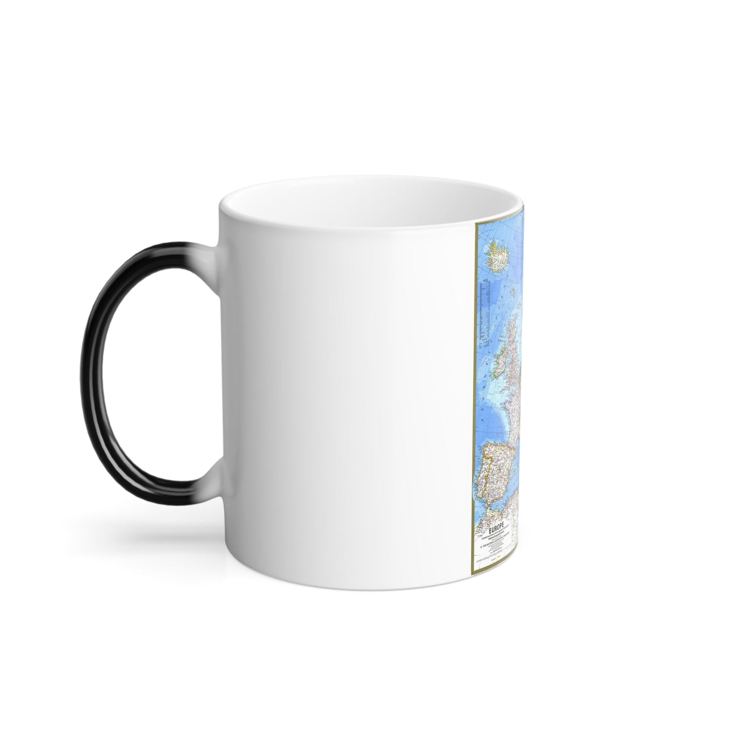 Europe (1977) (Map) Color Changing Mug 11oz-11oz-The Sticker Space