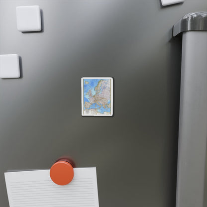 Europe (1977) (Map) Refrigerator Magnet-The Sticker Space