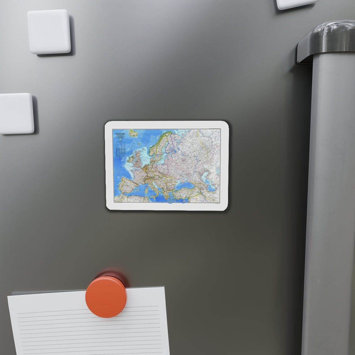 Europe (1983) (Map) Refrigerator Magnet-The Sticker Space