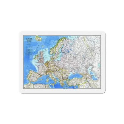 Europe (1983) (Map) Refrigerator Magnet - The Sticker Space