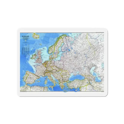 Europe (1983) (Map) Refrigerator Magnet - The Sticker Space