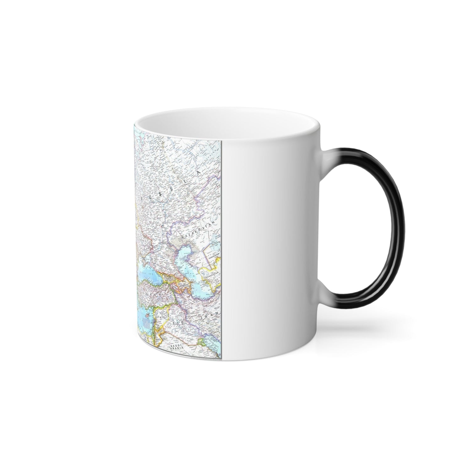 Europe (1992) (Map) Color Changing Mug 11oz-11oz-The Sticker Space