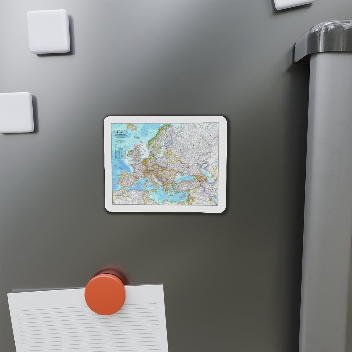 Europe (1992) (Map) Refrigerator Magnet-The Sticker Space