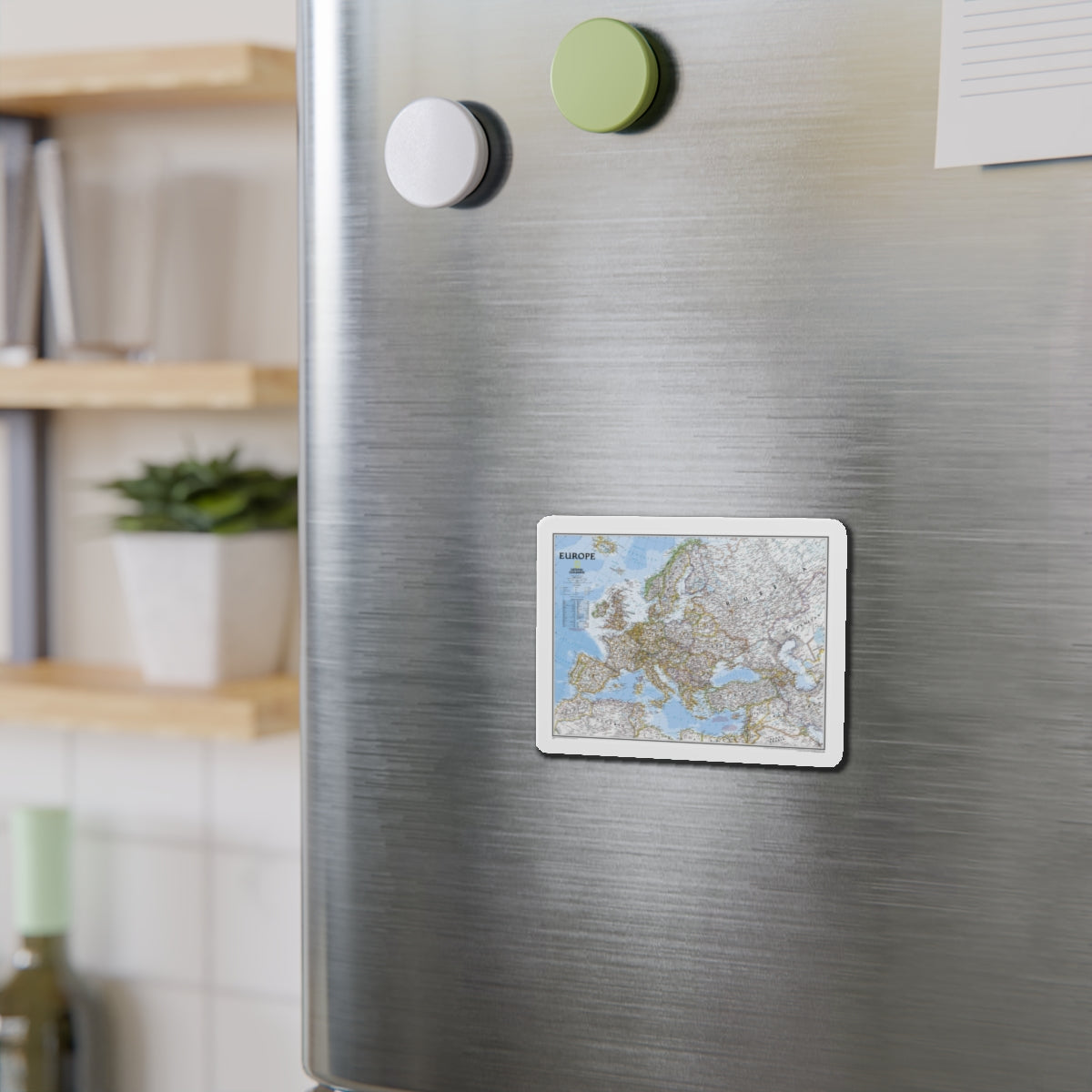 Europe (2004) (Map) Refrigerator Magnet-The Sticker Space