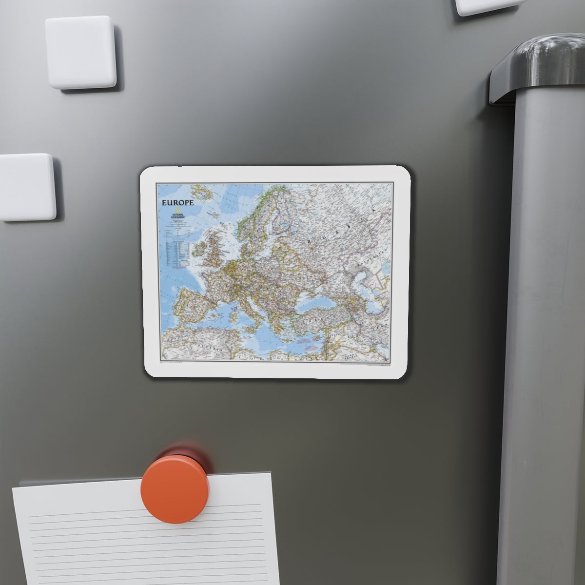 Europe (2004) (Map) Refrigerator Magnet-The Sticker Space