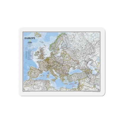 Europe (2004) (Map) Refrigerator Magnet 5 Inch - The Sticker Space