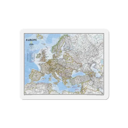 Europe (2004) (Map) Refrigerator Magnet 6 Inch - The Sticker Space
