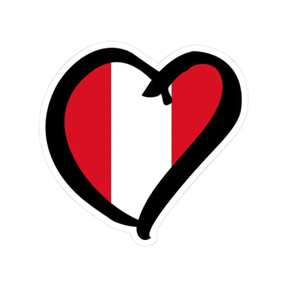 EuroPeruAnterior (Peru) STICKER Vinyl Kiss-Cut Decal 3 Inch White - The Sticker Space