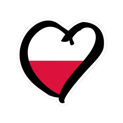 EuroPoloniaAnterior (Poland) STICKER Vinyl Kiss-Cut Decal 3 Inch White - The Sticker Space