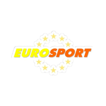EuroSport (1990) (Logo) STICKER Vinyl Kiss-Cut Decal 4 Inch White - The Sticker Space