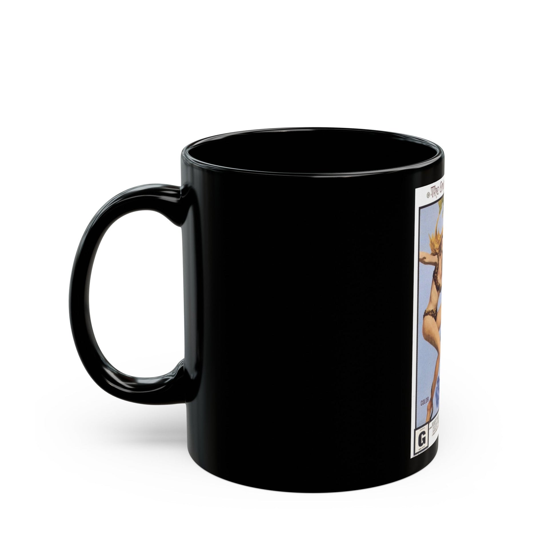 EVE 1968 Movie Poster - Black Coffee Mug-The Sticker Space