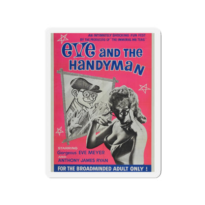 EVE AND THE HANDYMAN 1961 Movie Poster - Die-Cut Magnet-2" x 2"-The Sticker Space