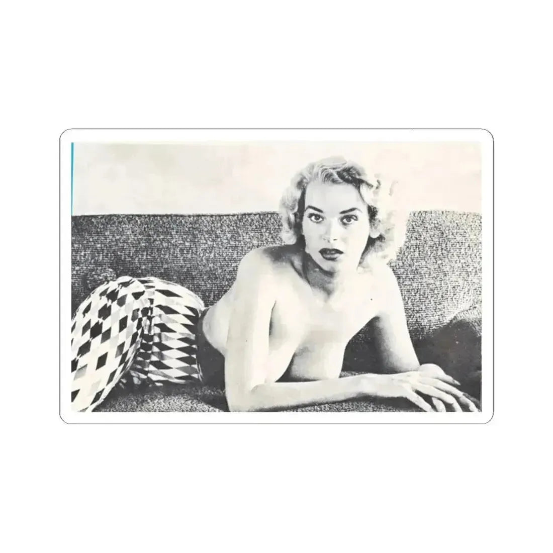 Eve Meyer #17 (Vintage Female Icon) STICKER Vinyl Kiss-Cut Decal 2 Inch White - The Sticker Space