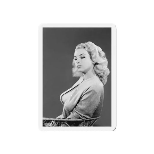 Eve Meyer #33 (Vintage Female Icon) Refrigerator Magnet 6 Inch Die-Cut - The Sticker Space